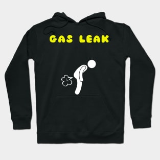 Gas Leak Funny Fart Hoodie